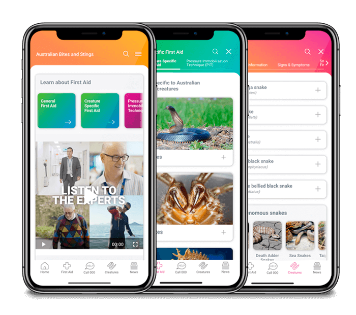 Bites and Stings app